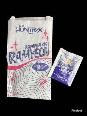 Netflix Purple & White KPop Demon Hunters Seasoning Packet